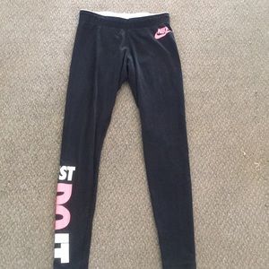 Nike “just do it” leggings